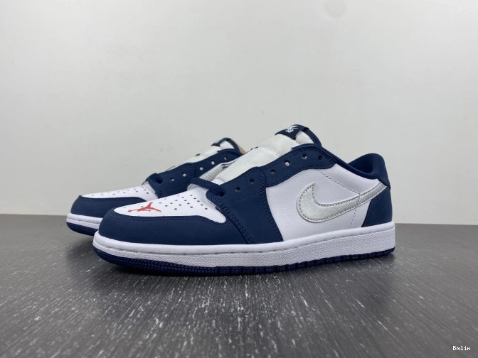 Bmlin Midnight Navy CJ7891-400 1 SB Low Jordan 0709